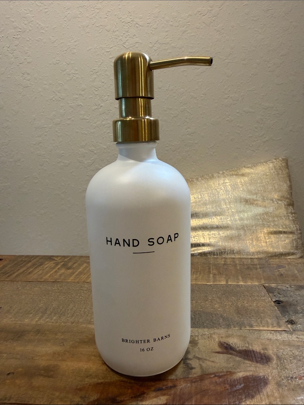 Briggter barns hand soap 16oz reusable pump